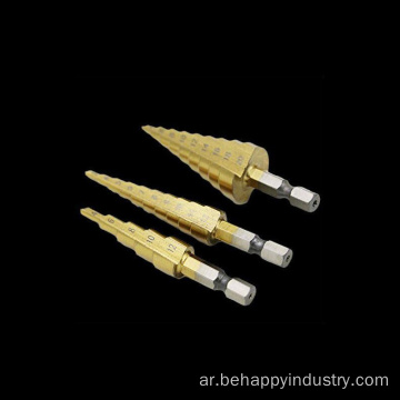 Edeta 3pcs Unibit Titanium HSS Industrial